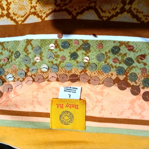 Ruby Rd. Long sleeve Top - Picture 4 of 7